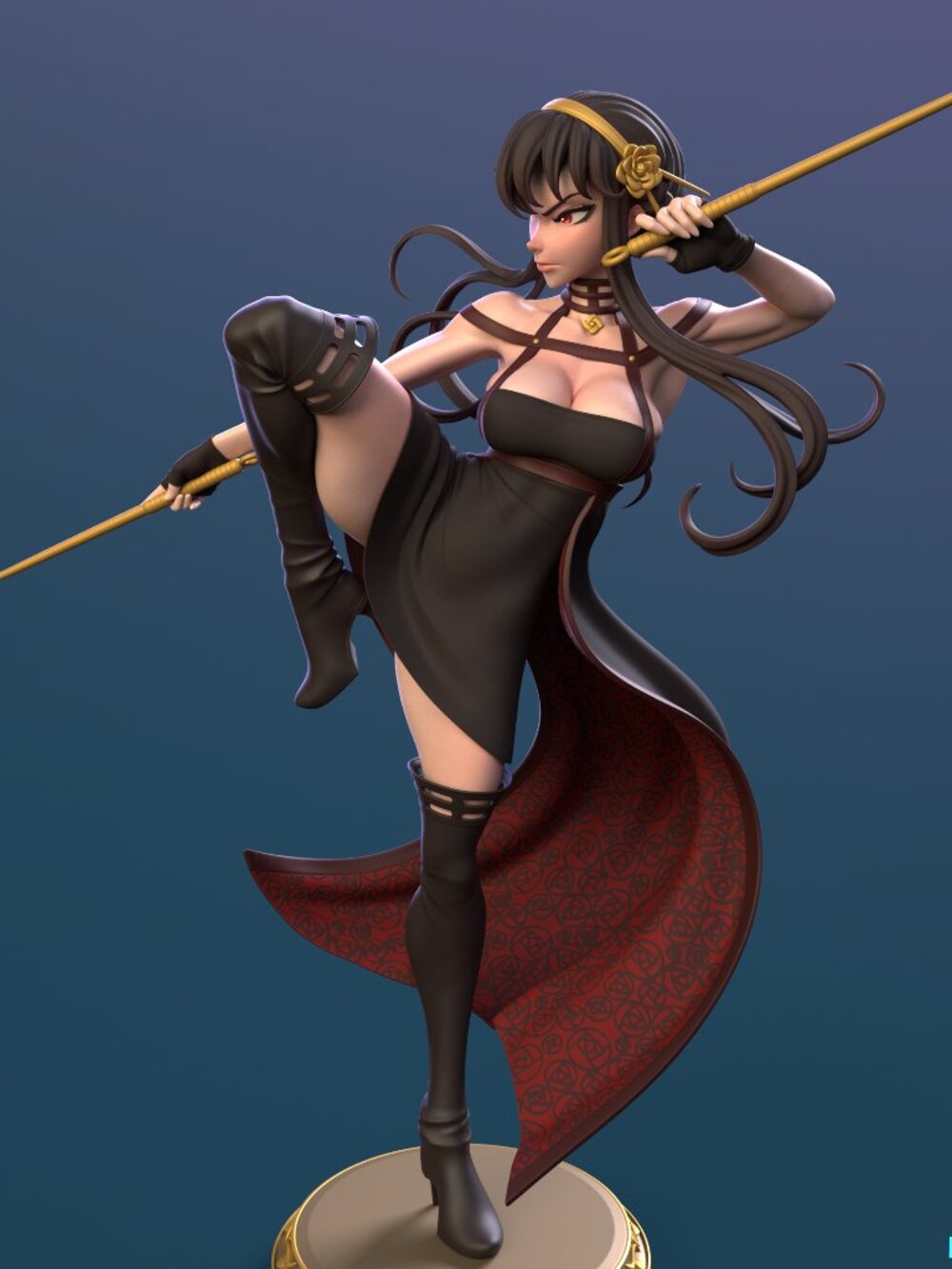 Yor Forger from Spy x Family Resin Statue Part Kit